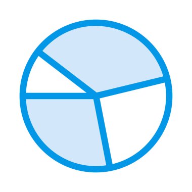 Diyagram simgesi vektör illüstrasyonu 