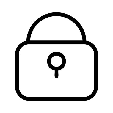 ikon vektör illüstrasyonunu kilitle 
