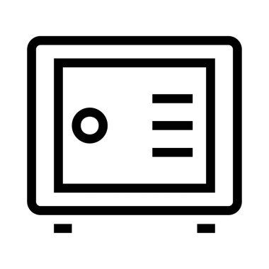 güvenli simge vektör illüstrasyonu 