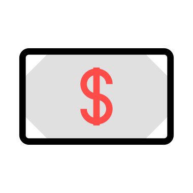 para simgesi vektör illüstrasyonu 