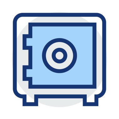 güvenli simge vektör illüstrasyonu 