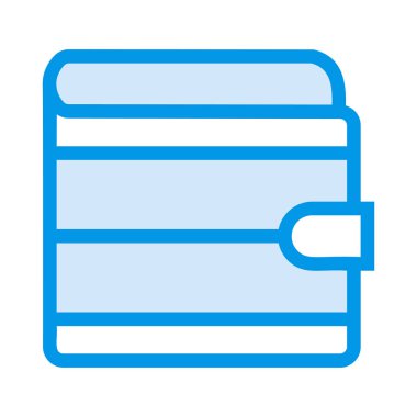 m-cüzdan web simge vektör çizim 