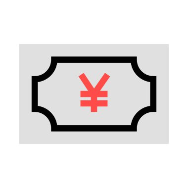 para simgesi vektör illüstrasyonu 