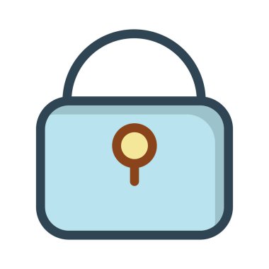 ikon vektör illüstrasyonunu kilitle 