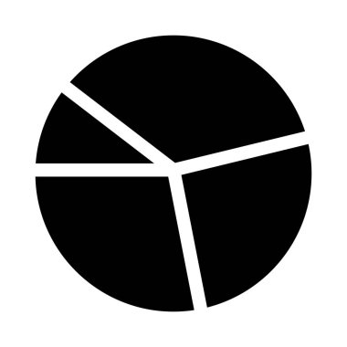 Diyagram simgesi vektör illüstrasyonu 