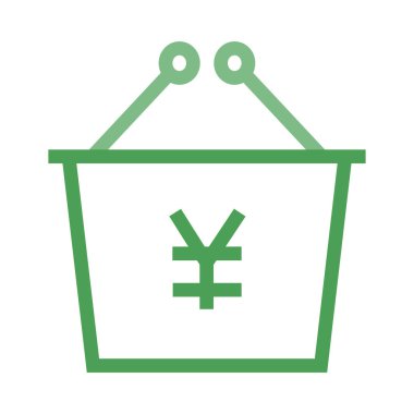 para simgesi vektör illüstrasyonu 