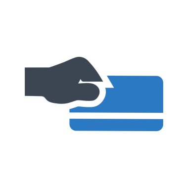 kart simge vektör çizim 