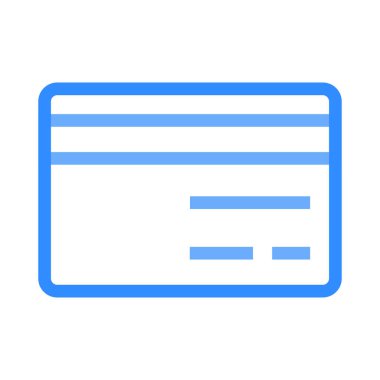 kart simge vektör çizim 