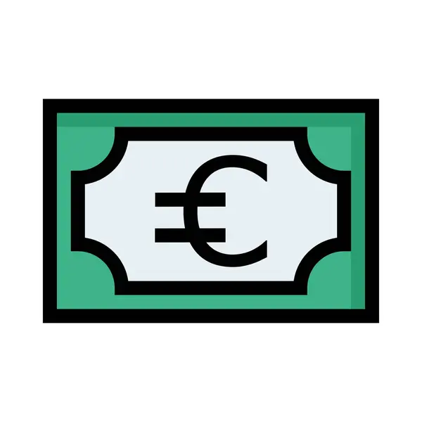 Pengar Ikon Vektor Illustration — Stock vektor