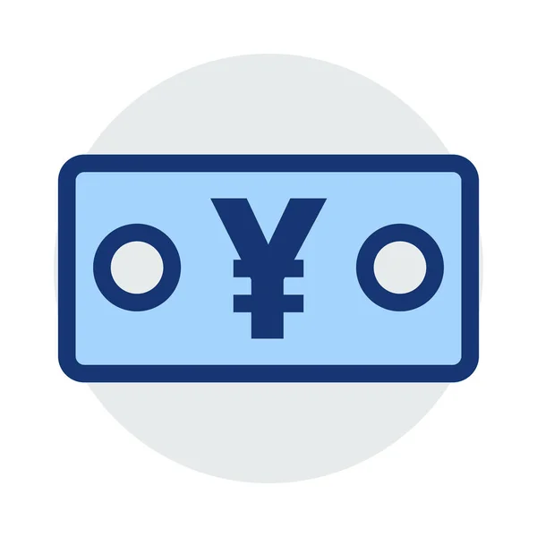 Geld Pictogram Vector Illustratie — Stockvector