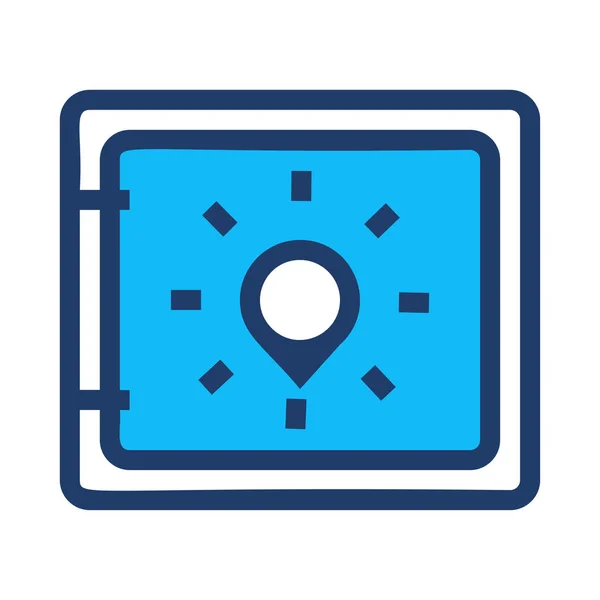 Sichere Icon Vektor Illustration — Stockvektor