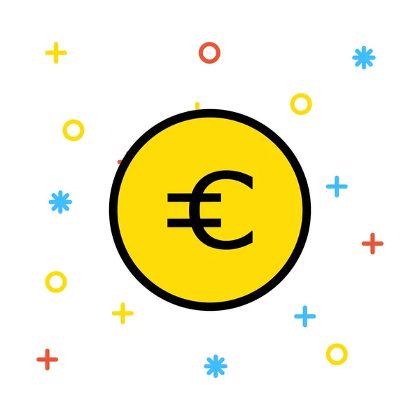 Векторная Иллюстрация Евро Веб — стоковый вектор