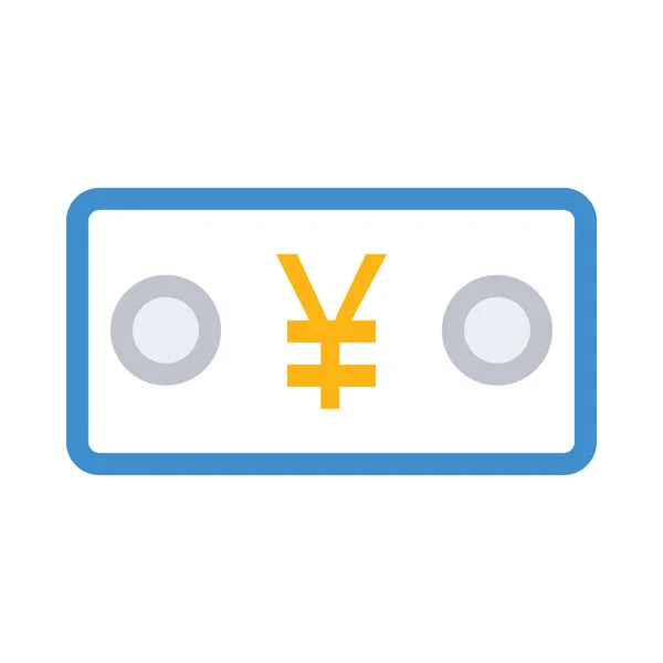 Ícone Monetário Ilustração Vetorial — Vetor de Stock