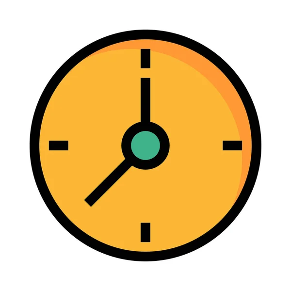 Clock Icon Vector Illustration — Stock Vector