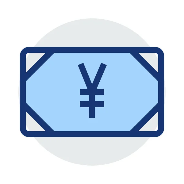 Geld Symbol Vektor Illustration — Stockvektor