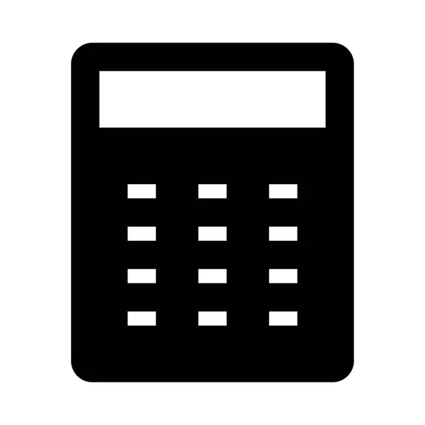 Ikona Kalkulatora Web Ilustracja Wektora — Wektor stockowy