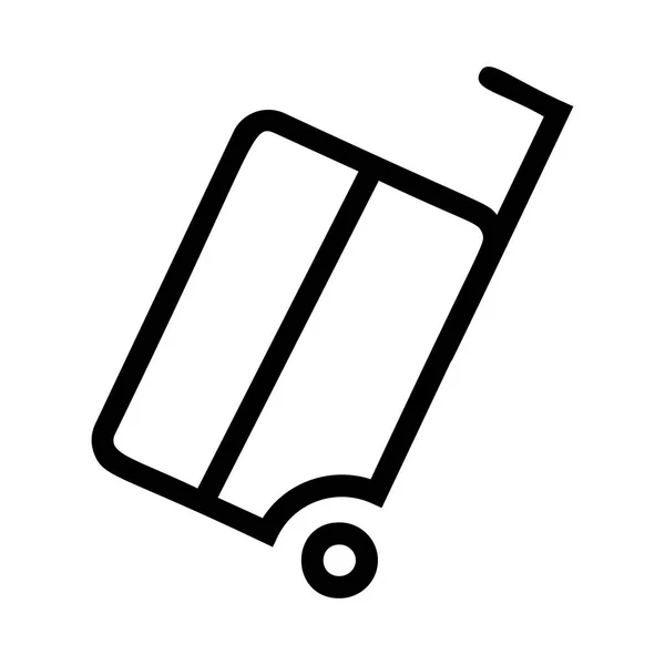Luggage Icon Vector Illustration — Stock Vector