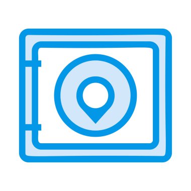 güvenli simge vektör illüstrasyonu 