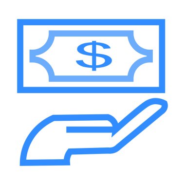 para simgesi vektör illüstrasyonu 