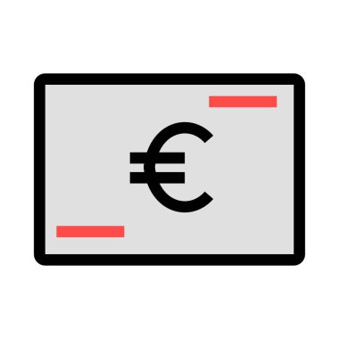 para simgesi vektör illüstrasyonu 