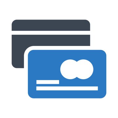 kart simge vektör çizim 