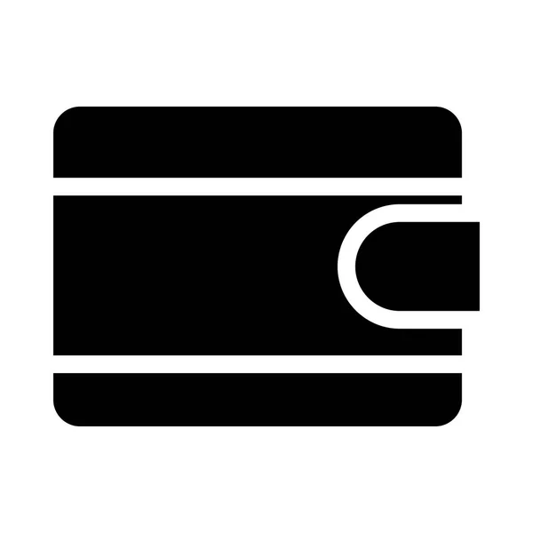 Portemonnaie Symbol Vektor Illustration — Stockvektor