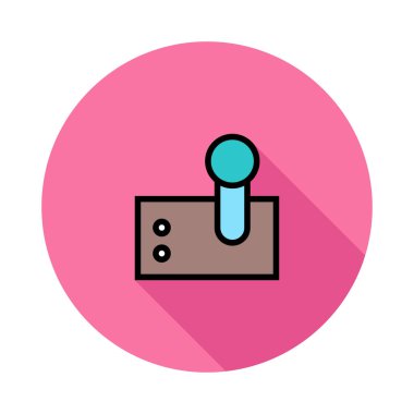 joystick simgesi vektör illüstrasyonu 