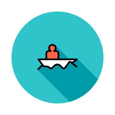 tekne vektör çizim erkekte 