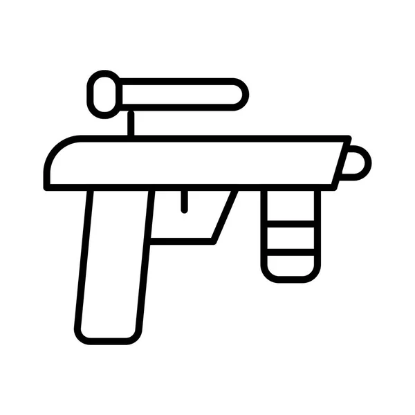 銃アイコンベクトルイラスト — ストックベクタ
