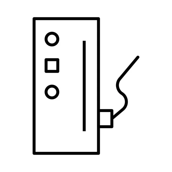 Spiel Pod Symbol Vektor Illustration — Stockvektor