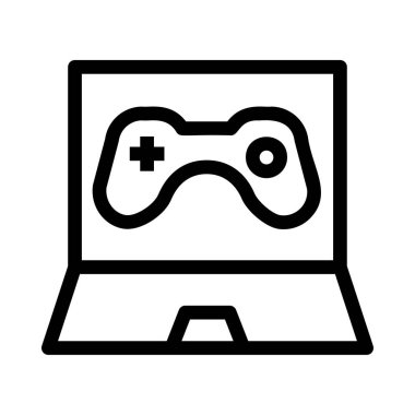 oyun pod simge vektör çizim 