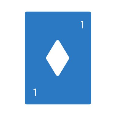 elmas kart simge vektör çizim 