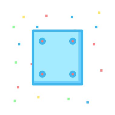 zar simgesi vektör illüstrasyonu 