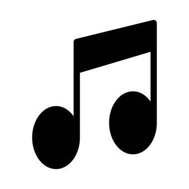 melodi simge vektör çizim 