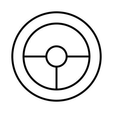 Çember ikon vektör illüstrasyonu 