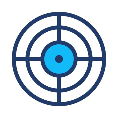 hedef web simge vektör çizim 