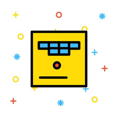 oyun simgesi vektör çizimi 