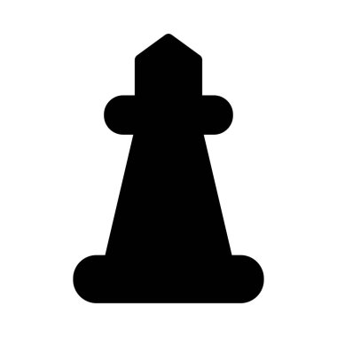 Satranç ikonu vektör illüstrasyonu 