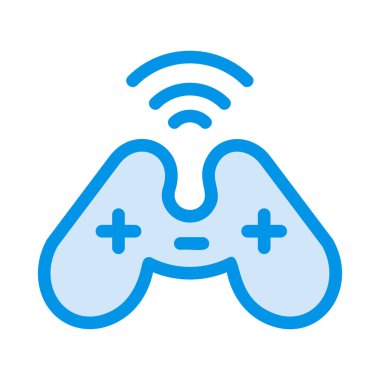 Video oyunu simgesi, vektör illüstrasyonu 