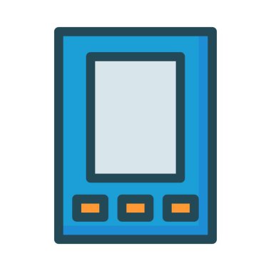 Telefon simgesi vektör illüstrasyonu 