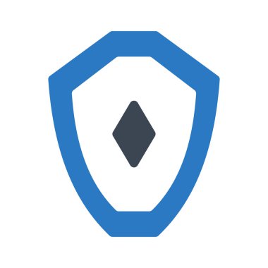 kalkan kutsal kişilerin resmi, işaret, vektör çizim 