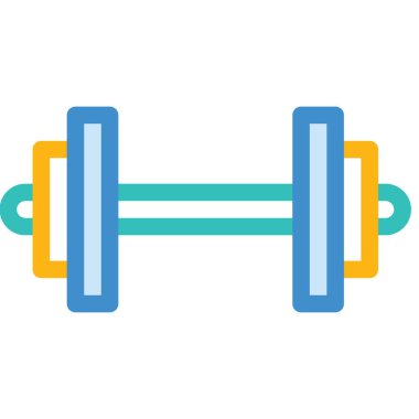 Halter simgesi, spor vektör çizim 