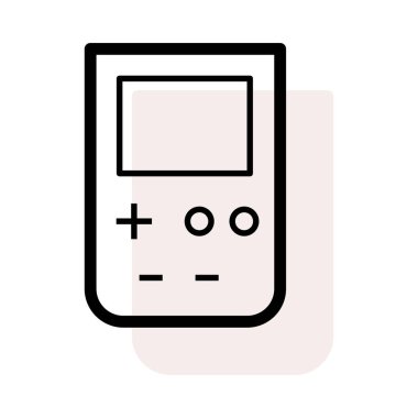 joystick simgesi vektör illüstrasyonu 