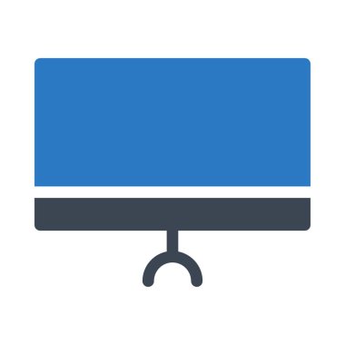 Ekran simge vektör çizim 