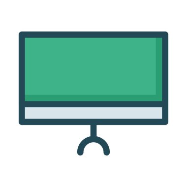 Ekran simge vektör çizim 