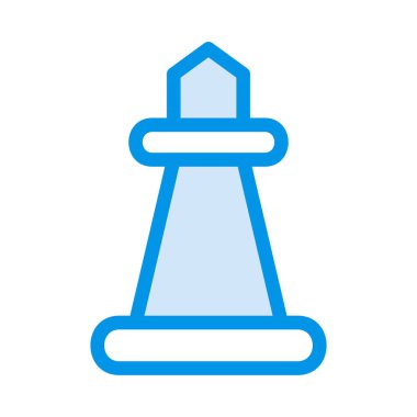 Satranç ikonu vektör illüstrasyonu 