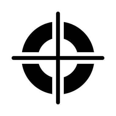 hedef simge vektör illüstrasyonu 