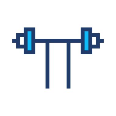 Halter simgesi, spor vektör çizim 