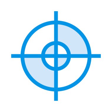 hedef simge vektör illüstrasyonu 