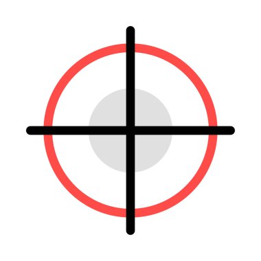 hedef simge vektör illüstrasyonu 